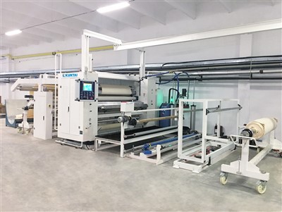 PUR issiq eritilgan laminatsiya mashinasi